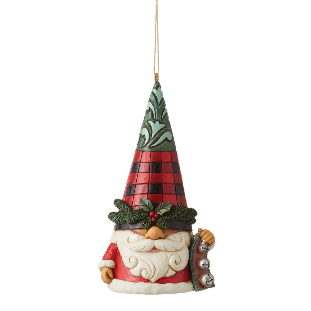 Highland Gnome with Bells Ornament