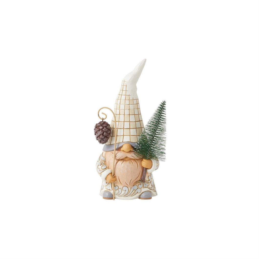 Woodland Gnome with Sisal Tree