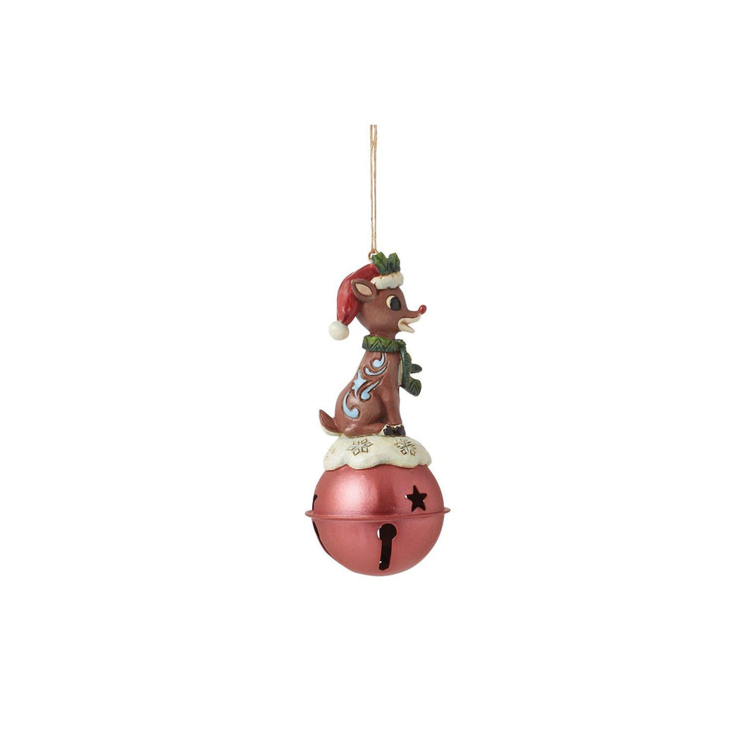 Rudolph Standing on Bell