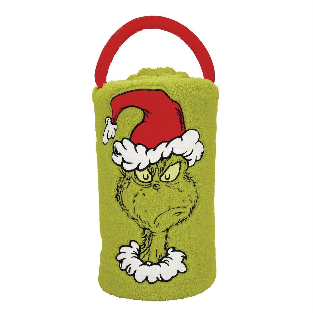 Angry Grinch Snow Throw