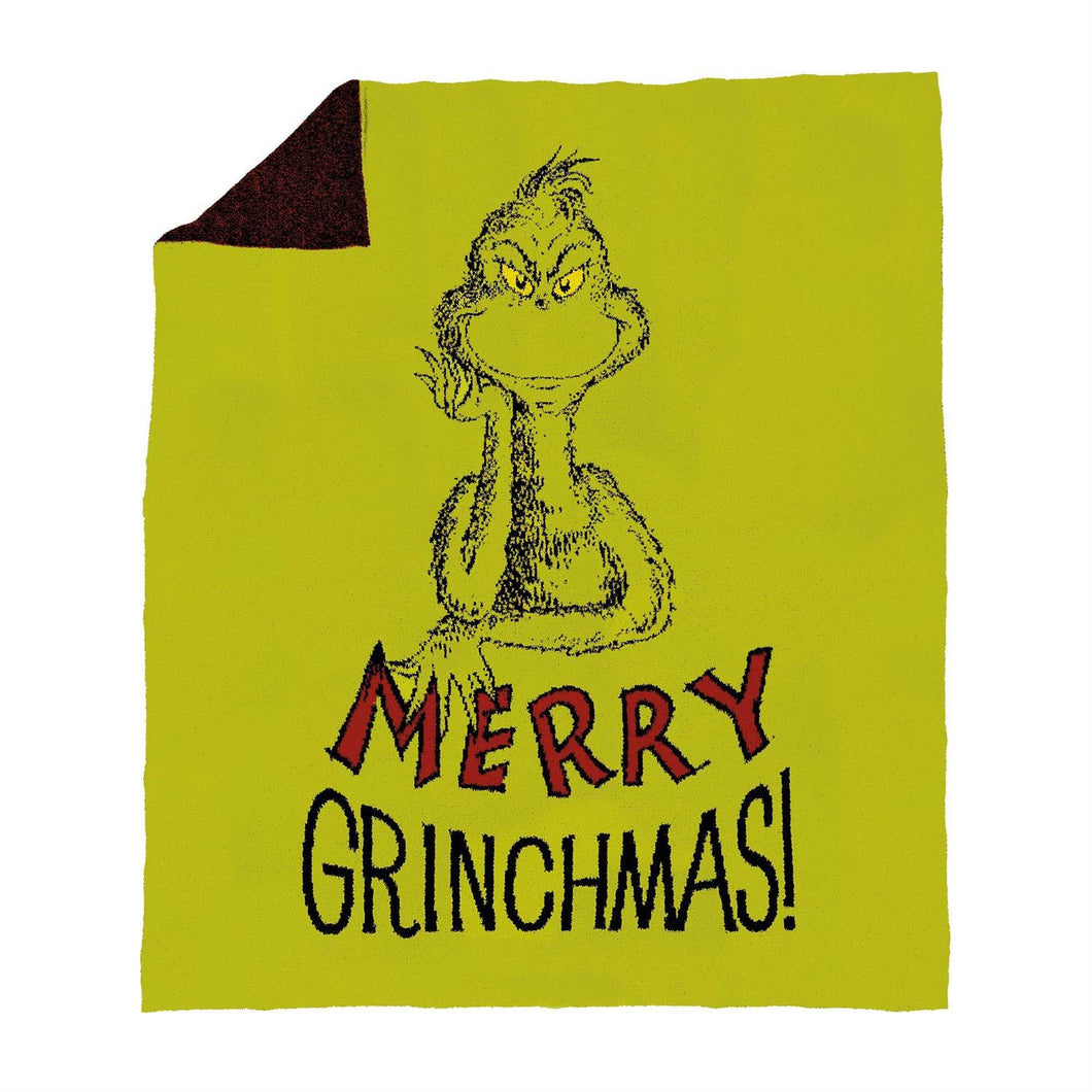 Grinch Merry Grinchmas Blanket