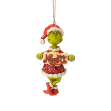 Load image into Gallery viewer, Grinch Naughty/Nice Ornament
