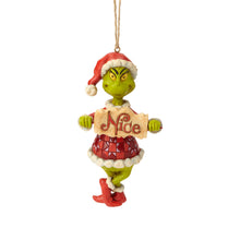 Load image into Gallery viewer, Grinch Naughty/Nice Ornament
