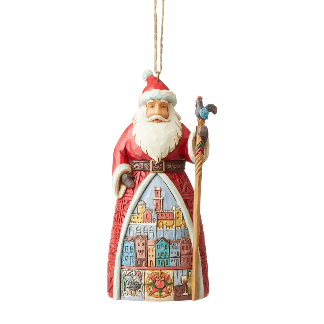 Portuguese Santa Ornament