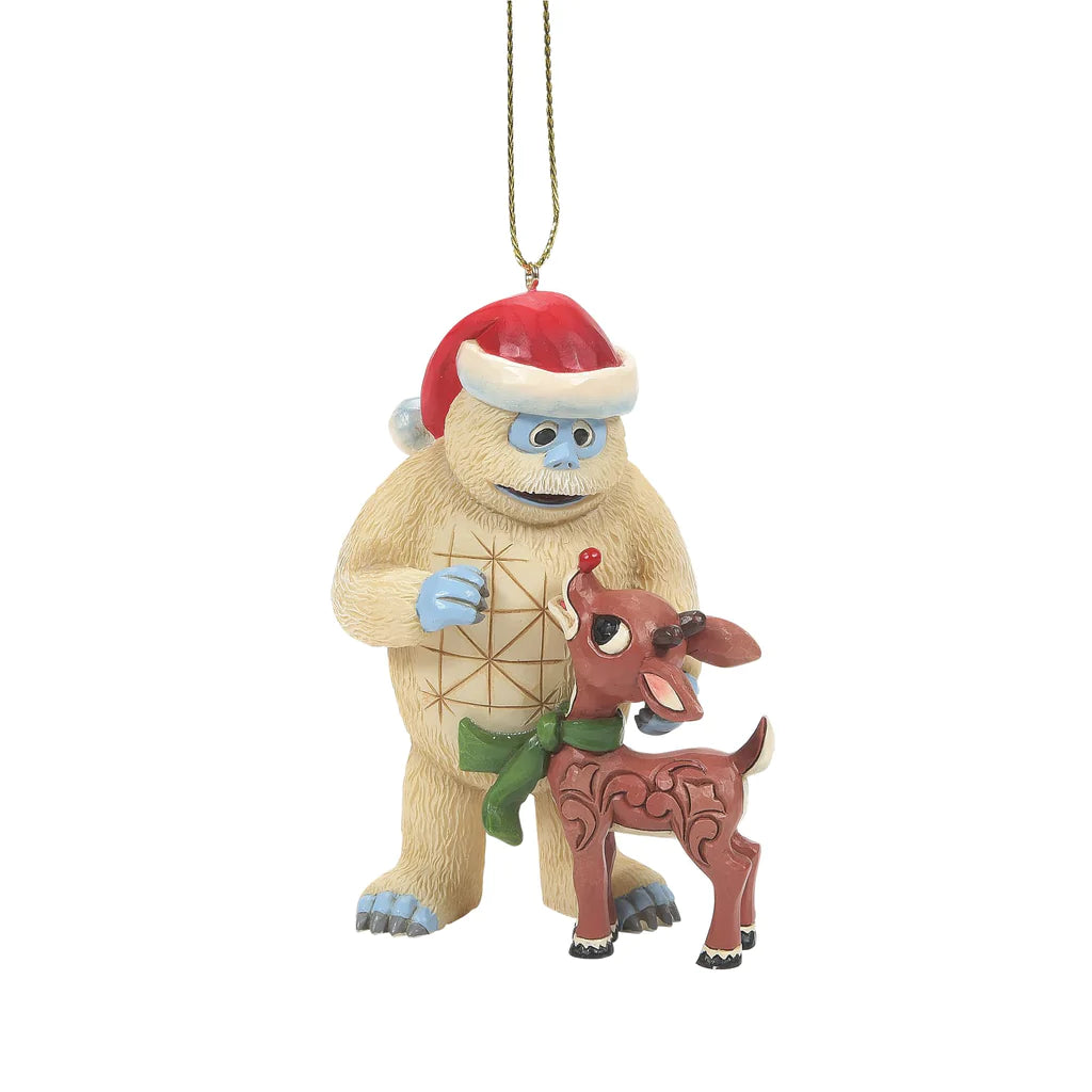 Rudolph and Bumble Ornament