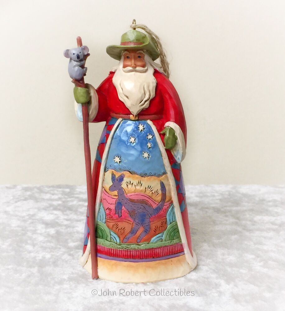 Australian Santa Ornament